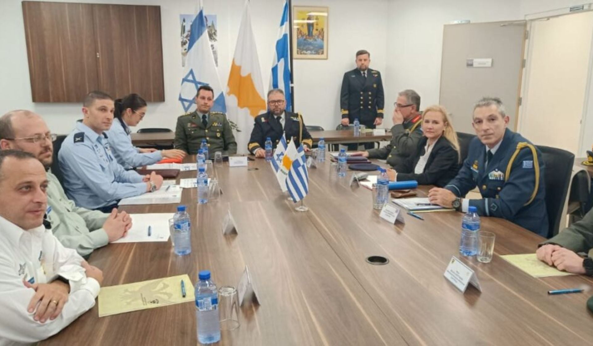 Υπεγράφη η στρατιωτική συνεργασία Ελλάδας - Κύπρου - Ισραήλ για το 2026