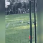 Απίστευτες εικόνες στην Κυανή Ακτή σε αγώνα νέων