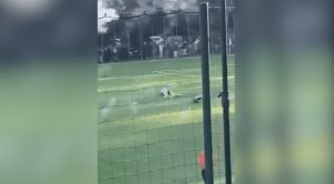 Απίστευτες εικόνες στην Κυανή Ακτή σε αγώνα νέων