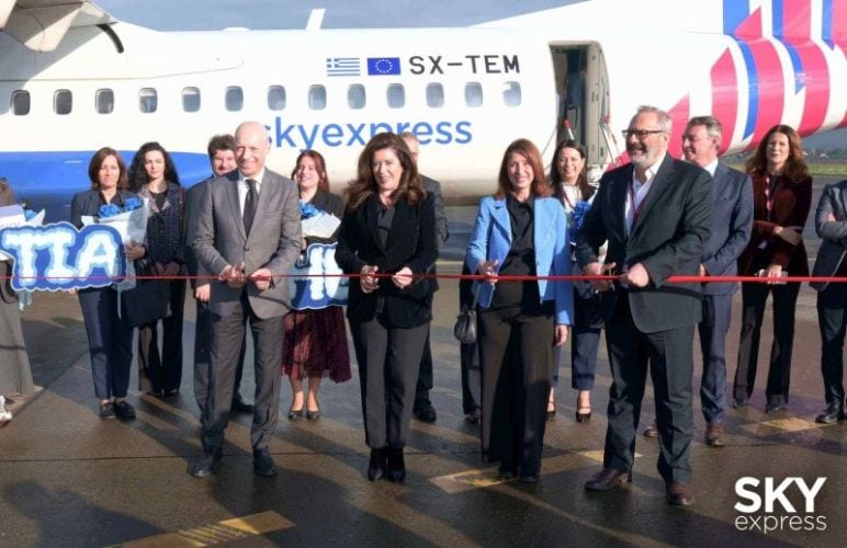 SKY express: Νέα απευθείας πτήση Ηράκλειο-Τίρανα κάθε Τρίτη και Σάββατο