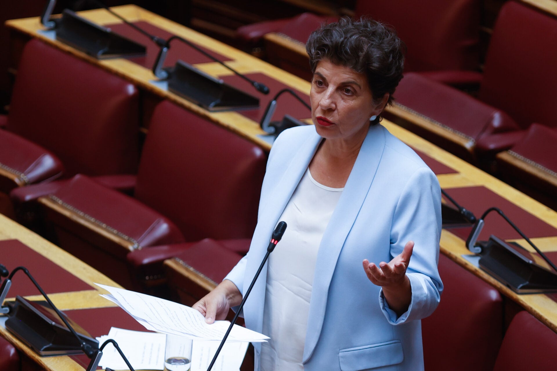 Αποχώρησε η βουλευτής Κυριακή Μάλαμα από το Κίνημα Δημοκρατίας