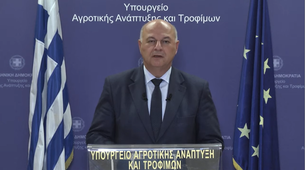 Κάλεσμα Τσιάρα στους αγρότες: Στο τραπέζι κόστος παραγωγής, ρεύμα, πετρέλαιο και ΕΛΓΑ