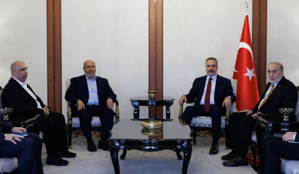 Συνάντηση Φιντάν με την ηγεσία της Χαμάς στην Άγκυρα