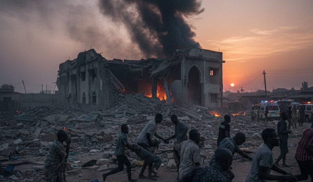 Νιγηρία: Ισχυρή έκρηξη σε τζαμί στο Μαϊντουγκούρι