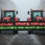 Μαζική αγροτική διαδήλωση στις Βρυξέλλες κατά των αλλαγών στην ΚΑΠ στις 18 Δεκεμβρίου