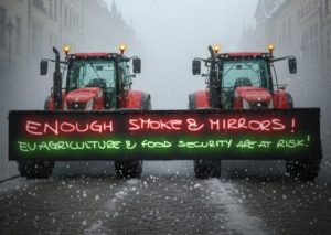 Μαζική αγροτική διαδήλωση στις Βρυξέλλες κατά των αλλαγών στην ΚΑΠ στις 18 Δεκεμβρίου