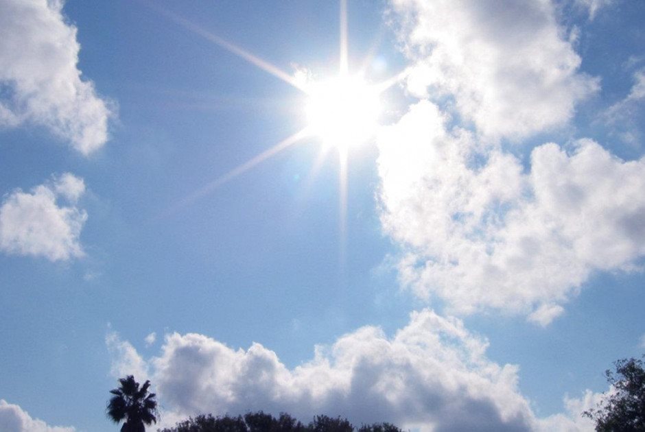 Αίθριος καιρός για ακόμη μια μέρα χωρίς αξιόλογη μεταβολή θερμοκρασίας