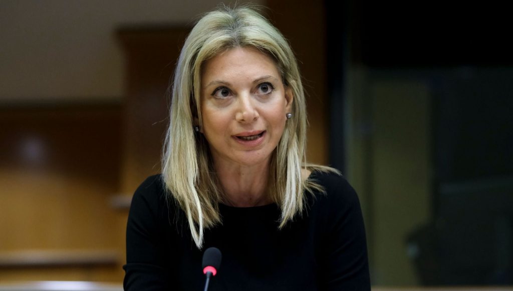 Καρυστιανού στις Βρυξέλλες: «Δεν ήρθα να παρακαλέσω, ήρθα να απαιτήσω Δικαιοσύνη για τα Τέμπη»