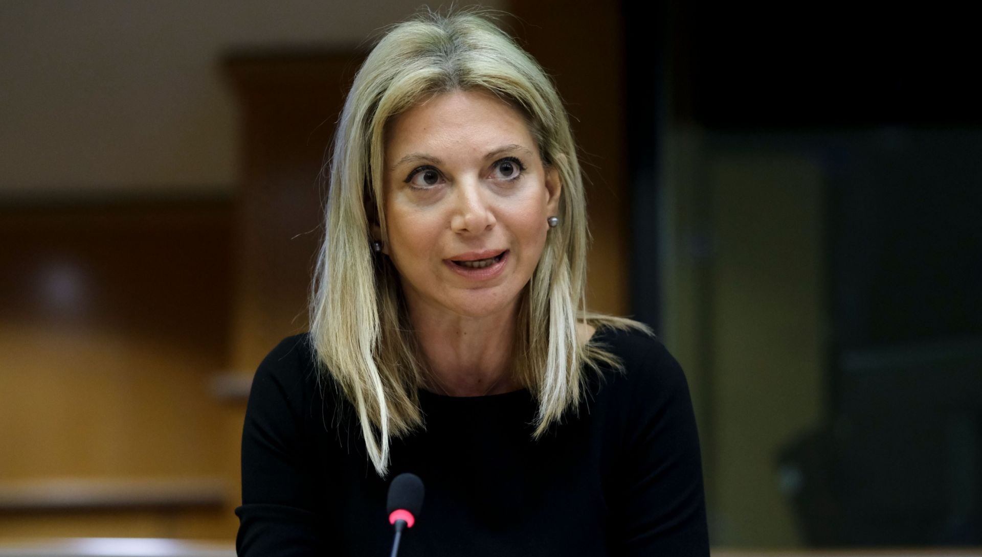 Καρυστιανού στις Βρυξέλλες: «Δεν ήρθα να παρακαλέσω, ήρθα να απαιτήσω Δικαιοσύνη για τα Τέμπη»