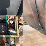 Μνημείο, Μάτι, βανδαλισμός