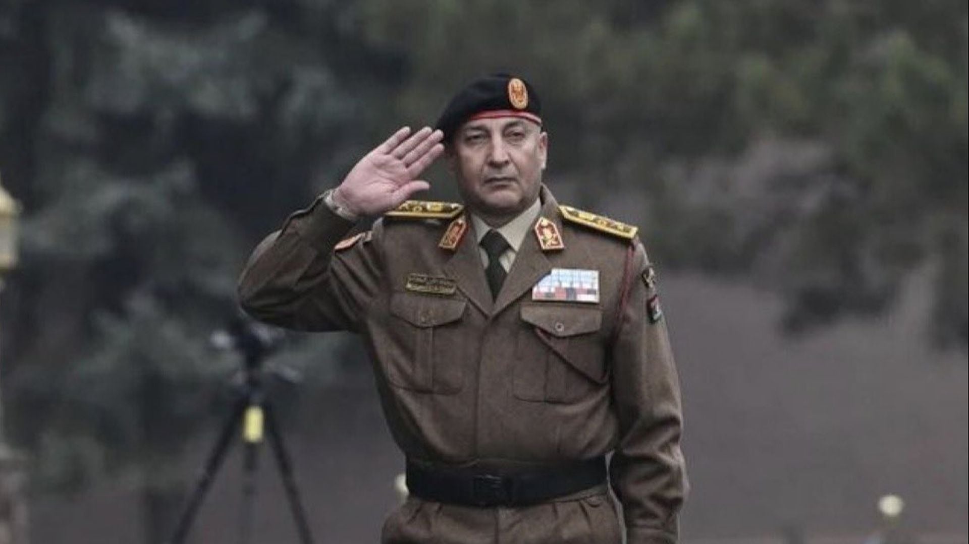 Ο αρχηγός του Γενικού Επιτελείου των Ενόπλων Δυνάμεων της Λιβύης