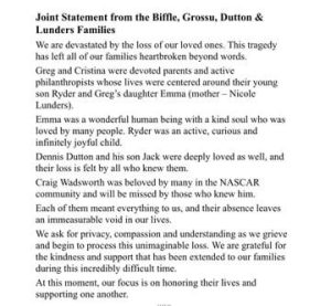 Νεκρός θρύλος του NASCAR και η οικογένειά του στη συντριβή αεροσκάφους στις ΗΠΑ