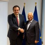 Πιερρακάκης: Συναντήθηκε με τον επικεφαλής του Ευρωπαϊκού Συμβουλίου