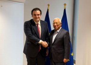 Πιερρακάκης: Συναντήθηκε με τον επικεφαλής του Ευρωπαϊκού Συμβουλίου