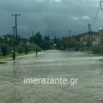 Στο έλεος της κακοκαιρίας Byron η χώρα: Προβλήματα σε Ζάκυνθο, Λακωνία, Κρήτη – Μηνύματα 112, έκλεισαν σχολεία