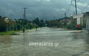 Στο έλεος της κακοκαιρίας Byron η χώρα: Προβλήματα σε Ζάκυνθο, Λακωνία, Κρήτη – Μηνύματα 112, έκλεισαν σχολεία
