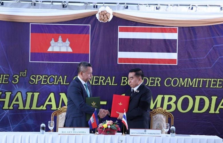 Συμφωνία για άμεση κατάπαυση του πυρός ανάμεσα σε Καμπότζη και Ταϊλάνδη