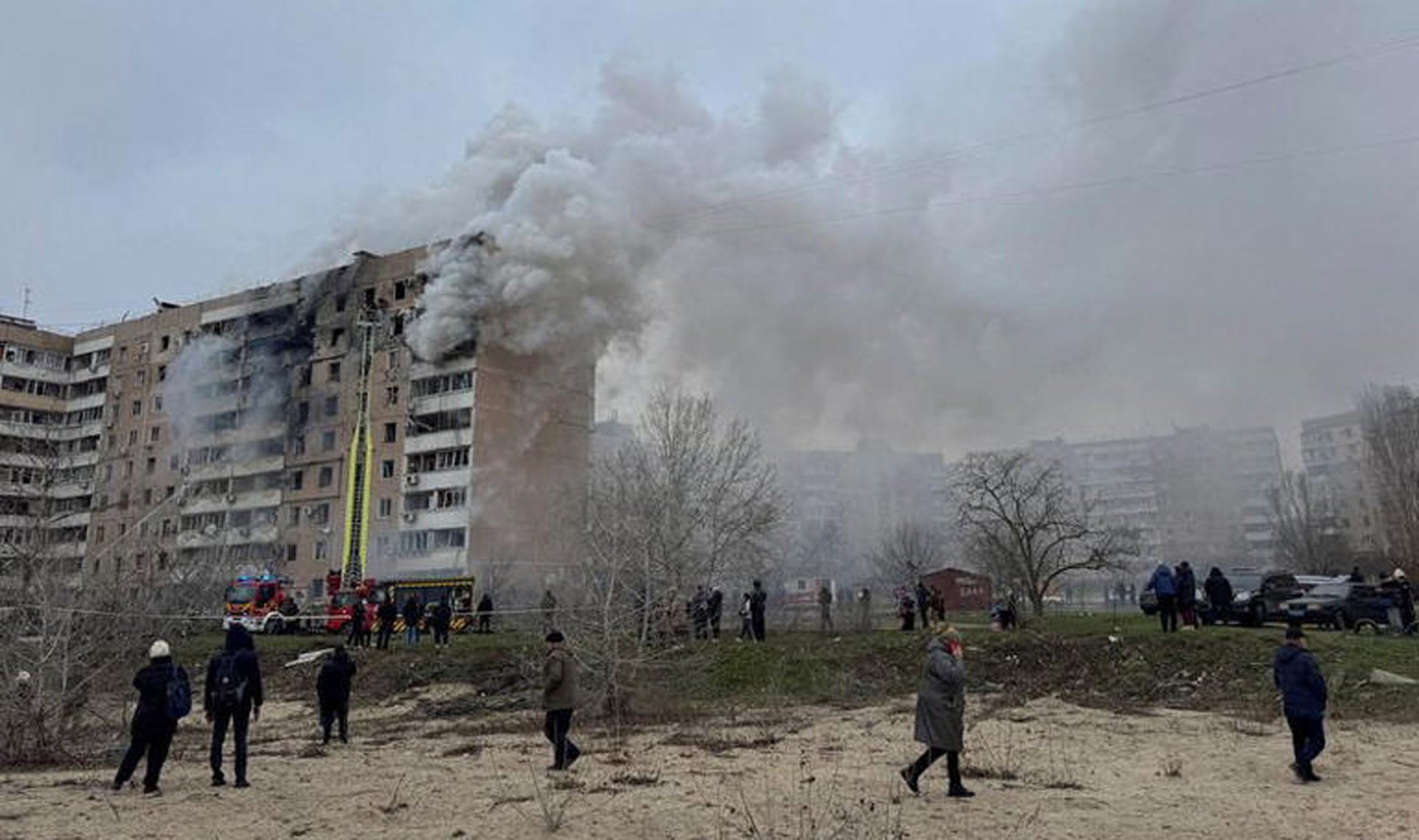 Τουλάχιστον 32 τραυματίες από ρωσικούς βομβαρδισμούς στη Ζαπορίζια