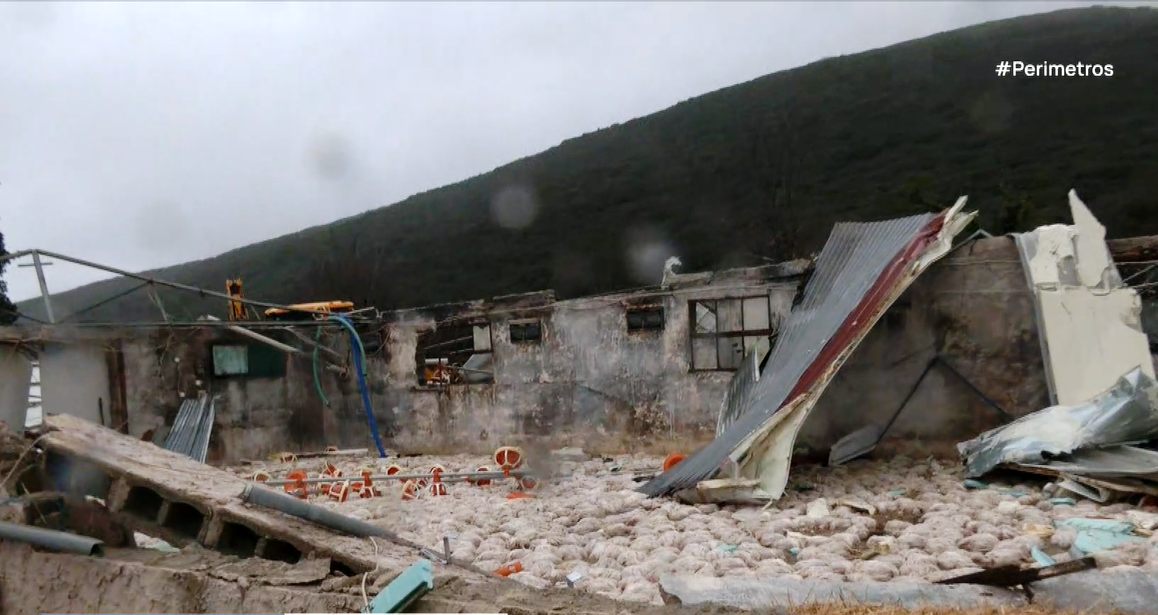 Ανεμοστρόβιλος ισοπέδωσε πτηνοτροφικές μονάδες στην Ήπειρο 