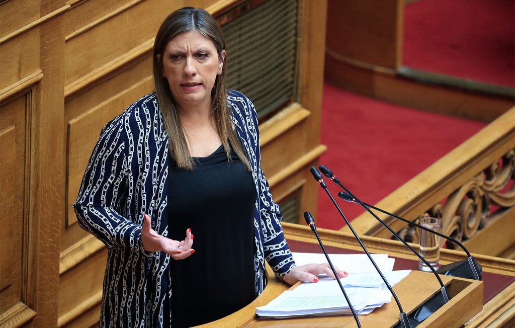 Ζωή Κωνσταντοπούλου προς αντιπολίτευση: «Ας τους ρίξουμε, ας γίνει αυτό που πρέπει να γίνει δημοκρατικά»
