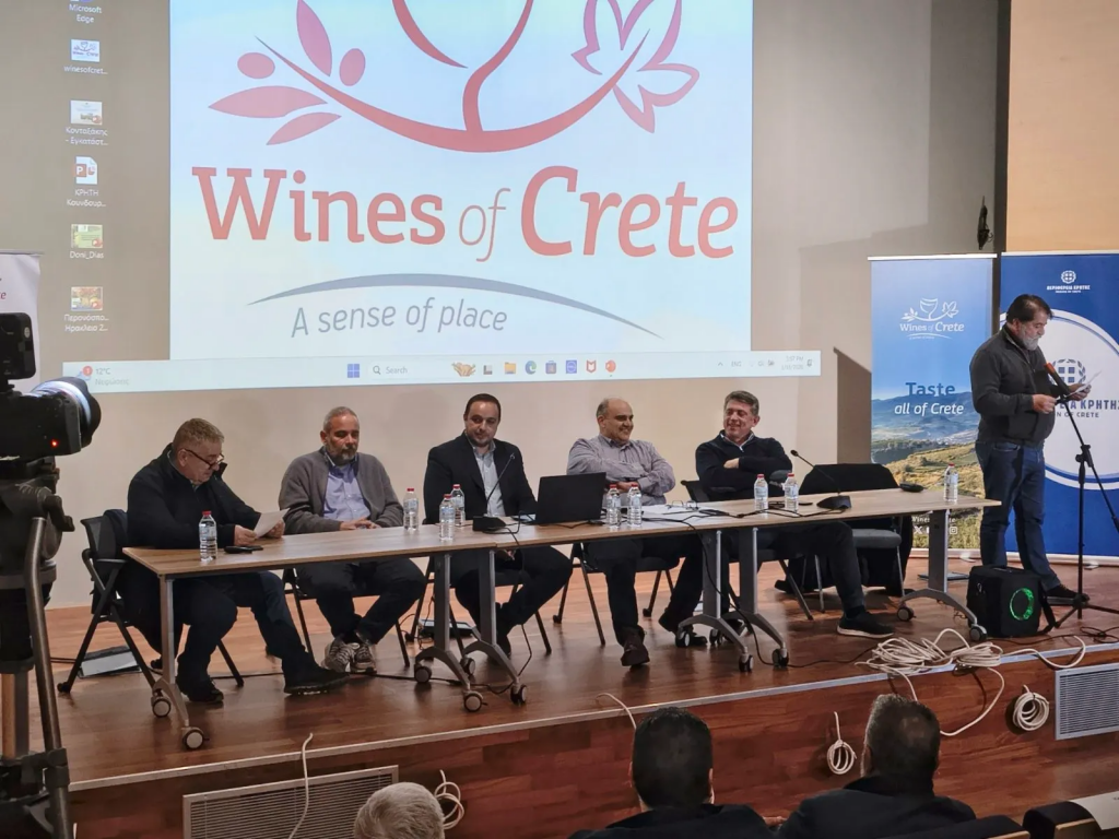 Λύσεις για σωστή εγκατάσταση και άρδευση αμπελώνων στη στρατηγική της Περιφέρειας Κρήτης - Winetrails