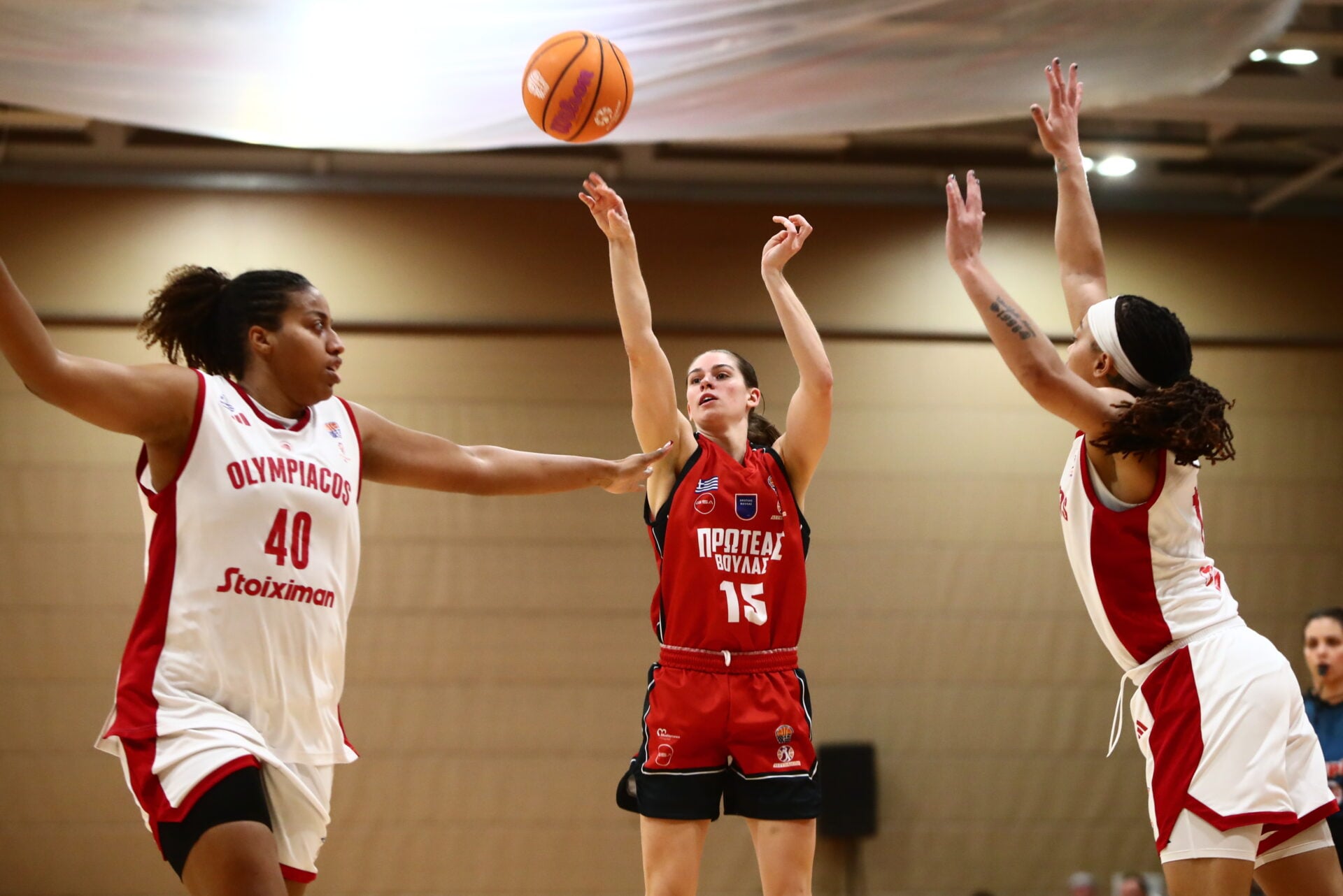 Στην παράταση ο Ολυμπιακός 96-87 τον Πρωτέα Βούλας
