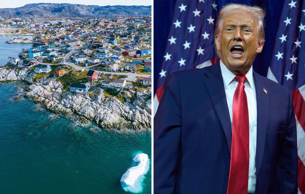 Ο Ντόναλντ Τραμπ εξετάζει διάφορες «επιλογές» για τη Γροιλανδία – Συμπεριλαμβανομένης της χρήσης «του στρατού»