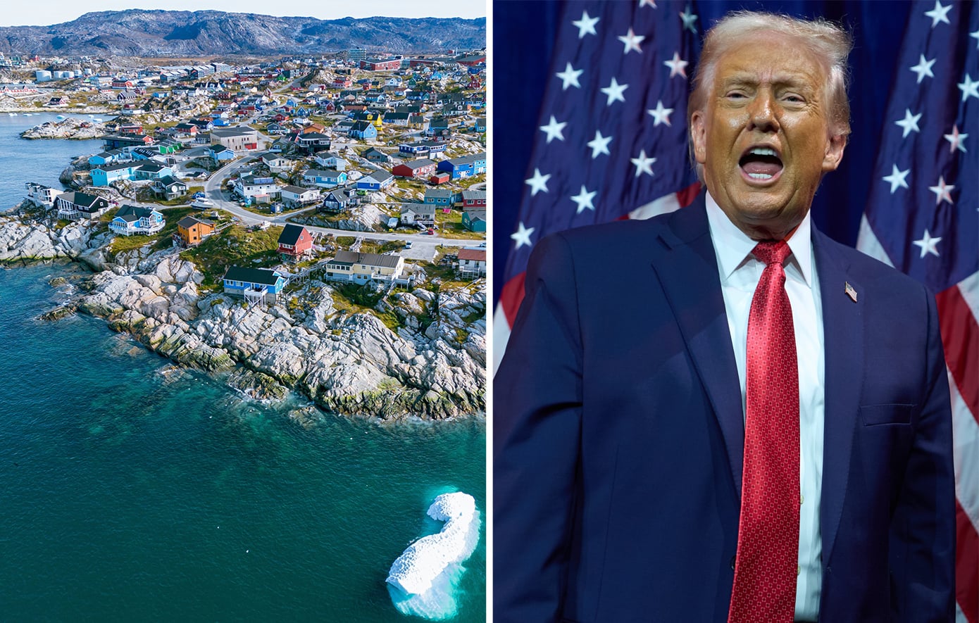Ο Ντόναλντ Τραμπ εξετάζει διάφορες «επιλογές» για τη Γροιλανδία – Συμπεριλαμβανομένης της χρήσης «του στρατού»