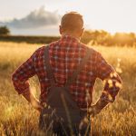 agrotis mellon agonia xorafi Farmer in field