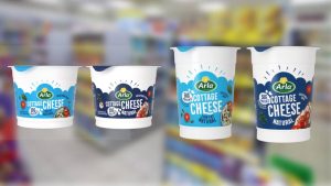 Είσοδο στο τυρί cottage για την Arla