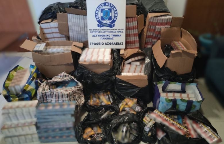 Κατασχέθηκαν πάνω από 100.000 τεμάχια λαθραίων τσιγάρων στην Θεσσαλονίκη