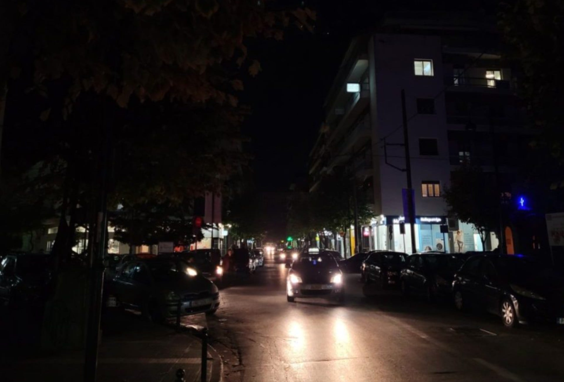 Στα σκοτάδια η ανατολική Θεσσαλονίκη λόγω διακοπής ρεύματος