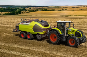 Αποδόσεις 70 τόνων ανά ώρα και AI ξεχωρίζουν τις νέες πρέσες Claas Cubix