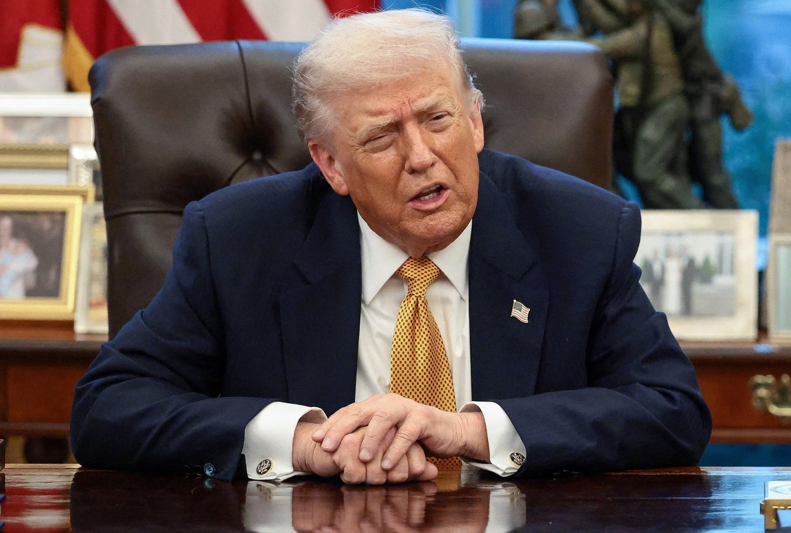 H EE δεν θα αντισταθεί πολύ για Γροιλανδία λέει ο Ντοναλντ Τραμπ