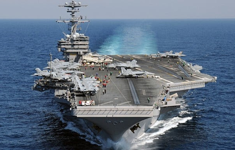 Το αμερικανικό αεροπλανοφόρο «Αβραάμ Λίνκολν» έφθασε στη Μέση Ανατολή