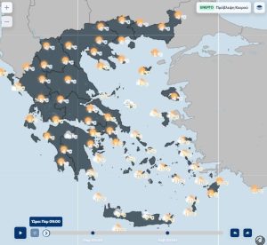 Παγωμένη Πρωτοχρονιά: Κάτω από το μηδέν ο υδράργυρος, χιόνια και ισχυροί βοριάδες