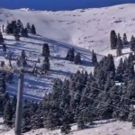 Μαγευτικό χιονισμένο τοπίο στο Χιονοδρομικό Κέντρο των Καλαβρύτων