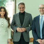 Η συνάντηση της Κίμπερλι Γκίλφοϊλ με τον Κυριάκο Μητσοτάκη