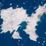 Η απίστευτη εικόνα απο δορυφόρο που δείχνει την Λήμνο σαν την «Αρκτική»