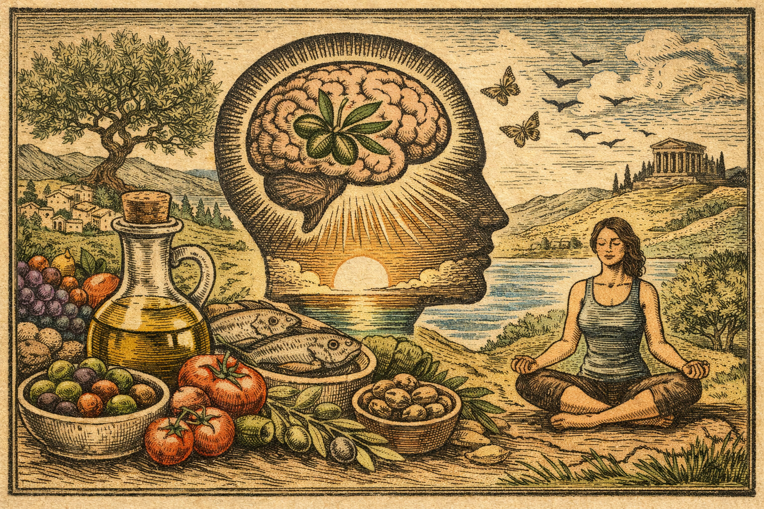 Μεσογειακή Διατροφή και ψυχική υγεία