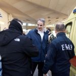 Επίσκεψη του Κυριάκου Μητσοτάκη στο ΓΝΑ «Γεώργιος Γεννηματάς»