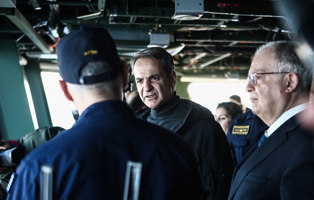 Στην τελετή παράδοσης της φρεγάτας «Κϊμων» ο Μητσοτάκης – «Χρέος μου να παραδώσω μία πατρίδα πιο ασφαλή απ’ ό,τι την παρέλαβα»