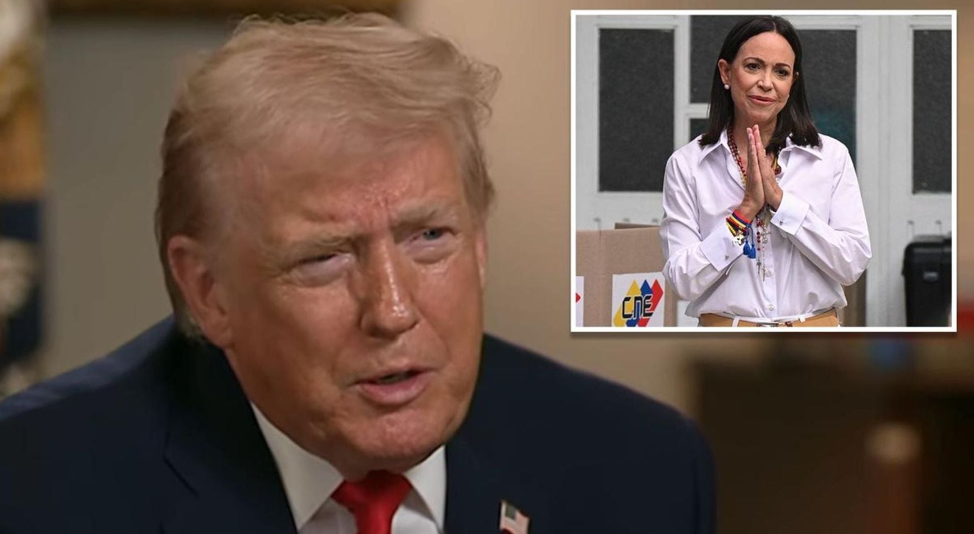 Στις ΗΠΑ την ερχόμενη εβδομάδα η Ματσάδο - «Ανυπομονώ να τη χαιρετήσω» λέει ο Τραμπ