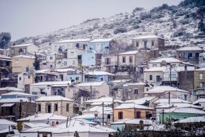 Στα λευκά Πάρνηθα, Πήλιο και Εύβοια, ύφεση της ψυχρής εισβολής από την Τετάρτη