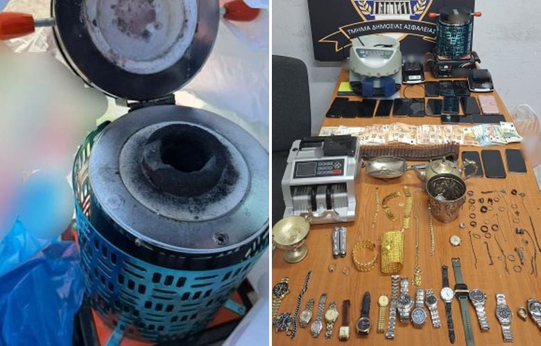 Εντοπίστηκε στο Ζεφύρι παράνομο χυτήριο μετάλλων όπου έλιωναν κλοπιμαία