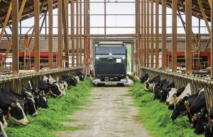 Μαζεύει και μεταφέρει πλήρως αυτόνομα φρέσκο γρασίδι το ρομπότ Lely Exos