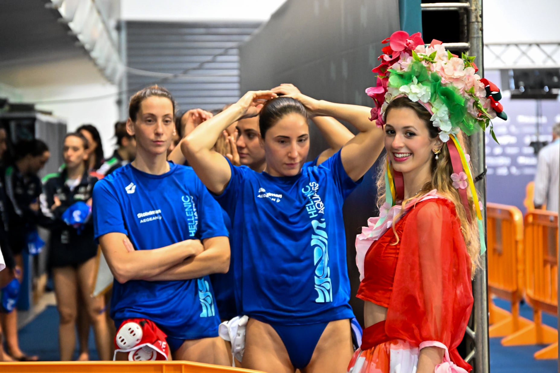 Βγήκαν στον... αφρό τα κορίτσια του πόλο και πήραν το χάκινο μετάλλιο στο Ευρωπαϊκό