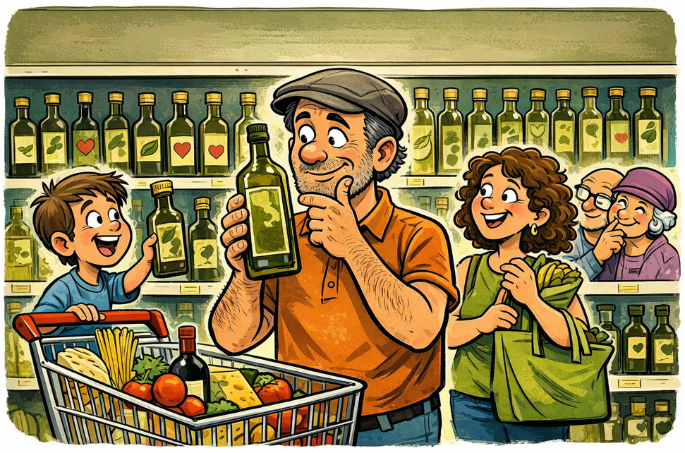 Ποιος είναι ο στερεοτυπικός καταναλωτής ελαιολάδου και τι τον ελκύει;