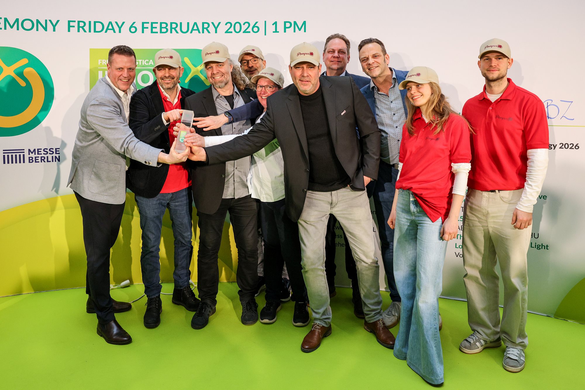 Τα μήλα χαμηλά σε αλλεργιογόνα Pompur ξεχώρισαν στα βραβεία καινοτομίας της Fruit Logistica