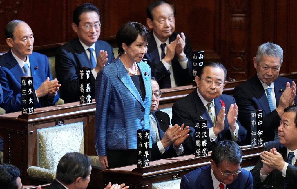 Το χρηματιστήριο του Τόκιο απογειώνεται μετά τον εκλογικό θρίαμβο της πρωθυπουργού Τακαΐτσι